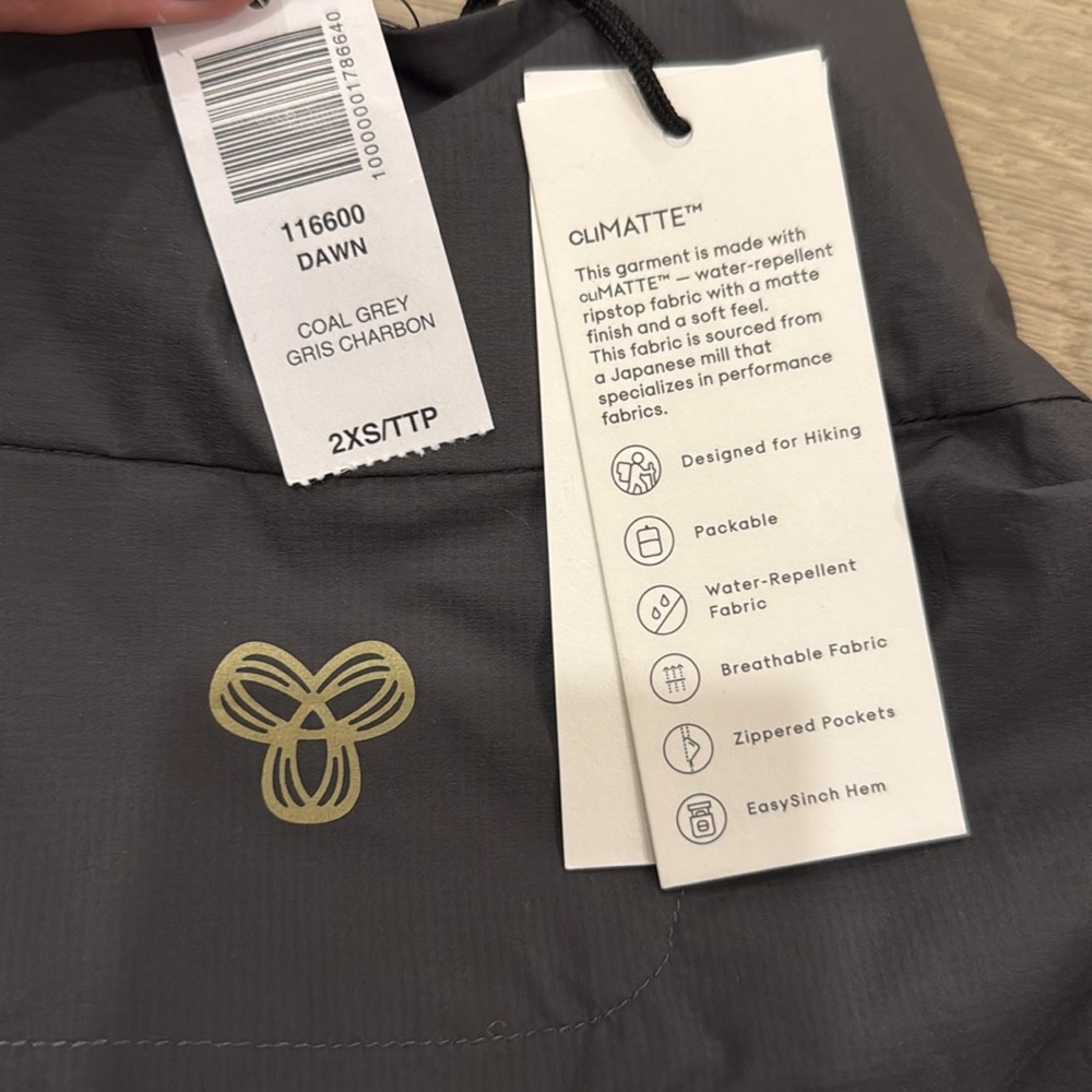 Aritzia Gray Dawn Jacket Golden - Picture 8 of 8